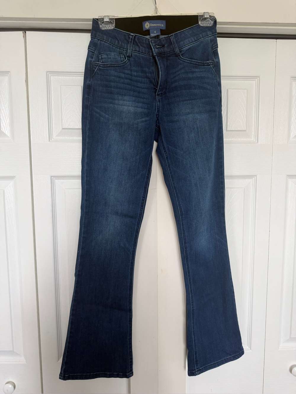 Democracy “Ab” Solution Itty Bitty Bootcut Jean Size 4